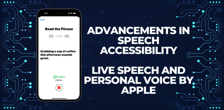 Live Speech and Personal Voice by Apple