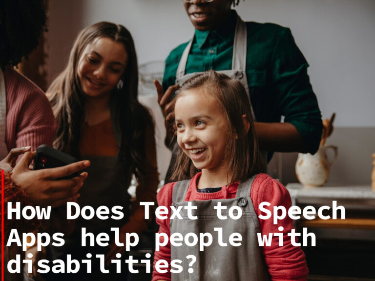 Text To Speech App Helps Disabled People